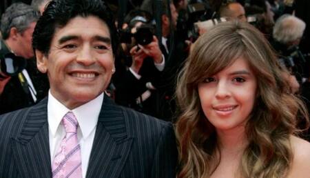 Diego y Dalma Maradona