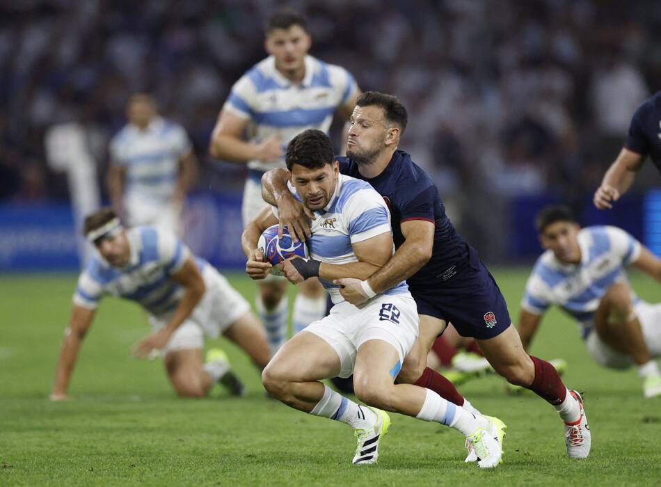 Copa Mundial de Rugby 2023 - Inglaterra vs. Argentina. Foto: Reuters.