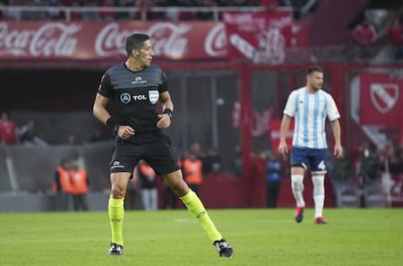 Yael Falcón Pérez, árbitro. Foto: NA