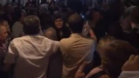 Escándalo y golpes en audiencia pública de Fly Bondi