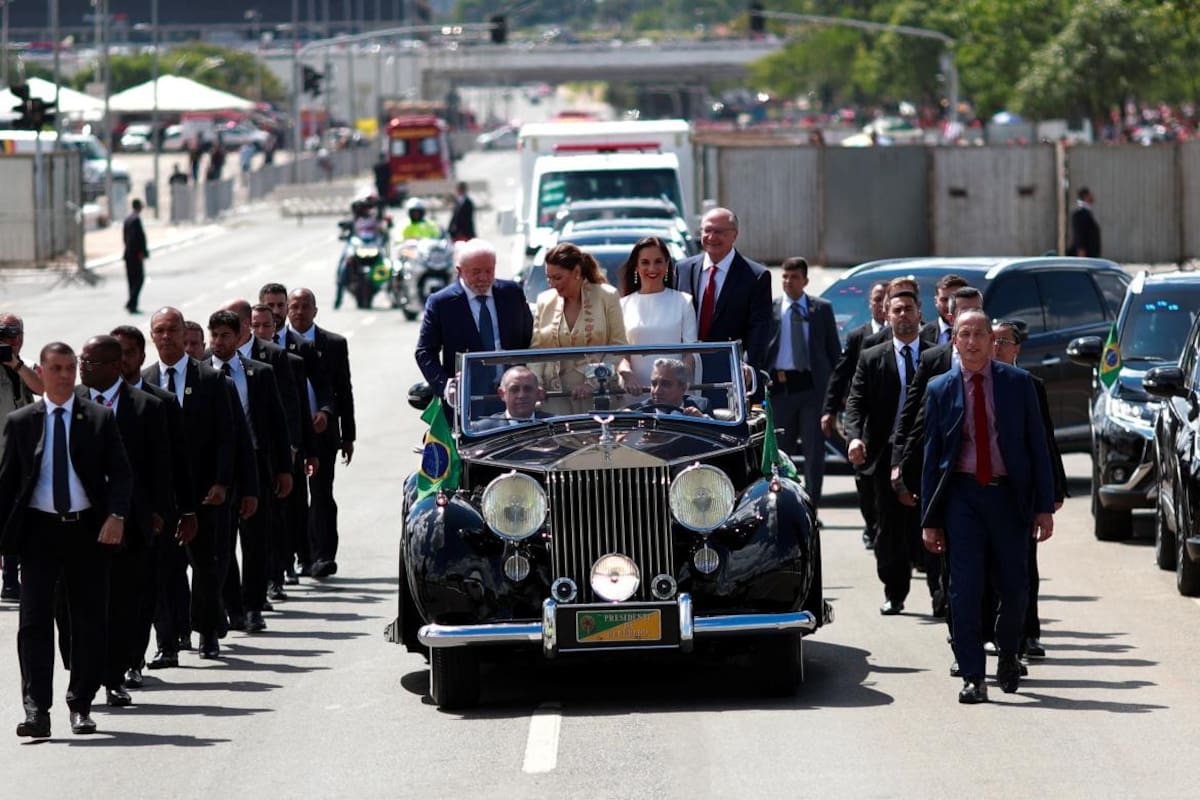 Asunción de Lula, Reuters
