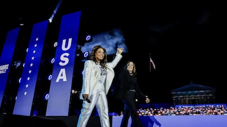 Oprah Winfrey negó haber recibido un millón de dólares de la campaña de Kamala Harris: "No es cierto"