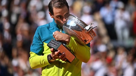 Rafael Nadal será homenajeado en Roland Garros. Foto: NA.