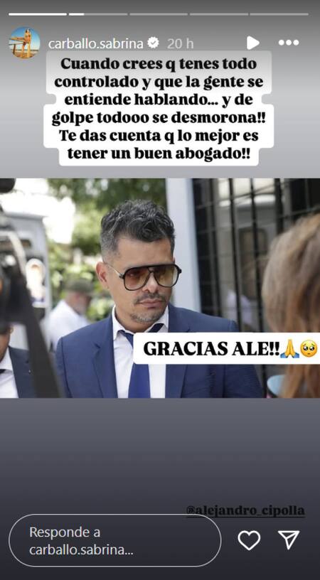 La historia de Sabrina Carballo. Foto: Instagram.