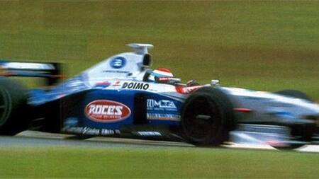 Esteban Tuero en el Gran Premio de San Marino 1998. Foto: Archivo.