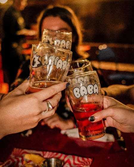 BABA House, en Olivos. Foto: Instagram / babacerveza.