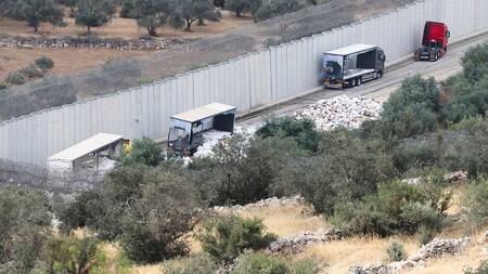 Bloquean el ingreso de ayuda humanitaria en la Franja de Gaza. Foto: Reuters