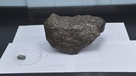 Meteorito. Foto: NA