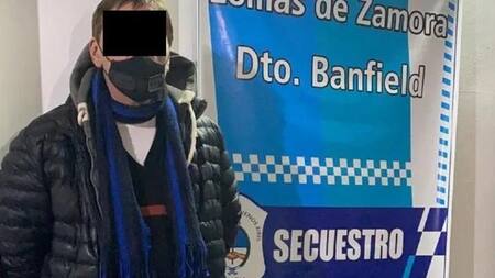 Médico falso detenido, Foto: Policía Lomas de Zamora