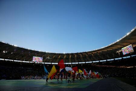 Fiesta de cierre, Brasil vs Perú - Copa América Reuters