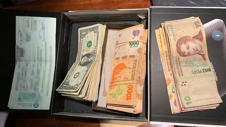 En los operativos se secuestraron dinero en efectivo, dispositivos móviles y cheques, entre otros elementos