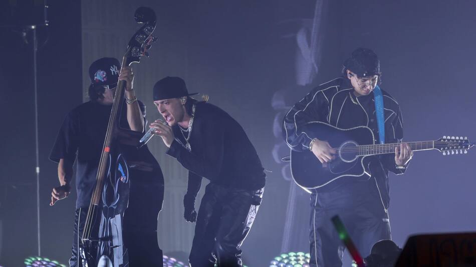 Peso Pluma, cantante. Foto: EFE