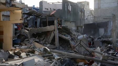 Nuevos ataques de Israel contra la Franja de Gaza. Foto: Reuters.