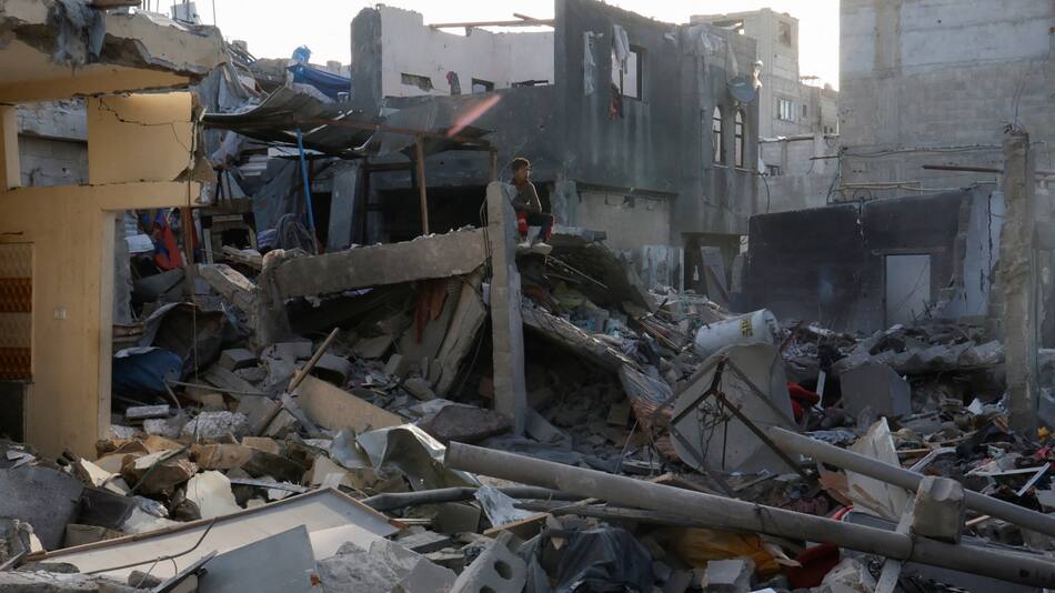 Nuevos ataques de Israel contra la Franja de Gaza. Foto: Reuters.