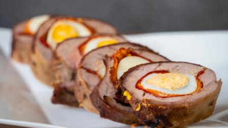 Matambre, comida navideña. Foto: NA