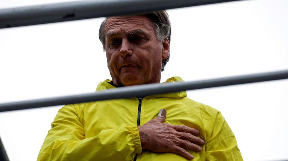Jair Bolsonaro, expresidente de Brasil. Foto: Reuters/Amanda Perobelli