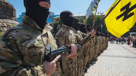 Batallón Azov. Foto: archivo.