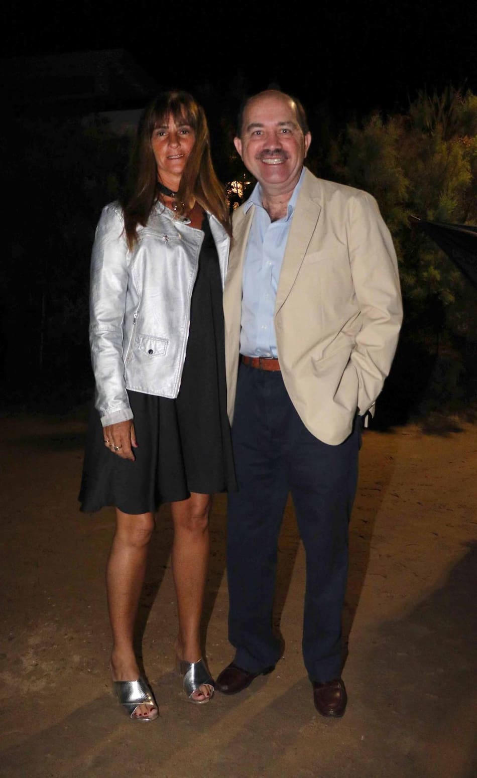 Fiesta de HSBC - Javier Ortiz Batalla, y su mujer Carla