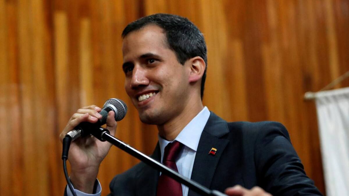 Juan Guaidó en Venezuela (Reuters)