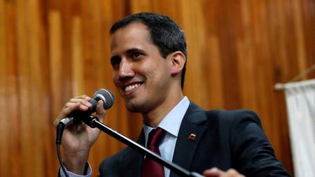 Juan Guaidó en Venezuela (Reuters)