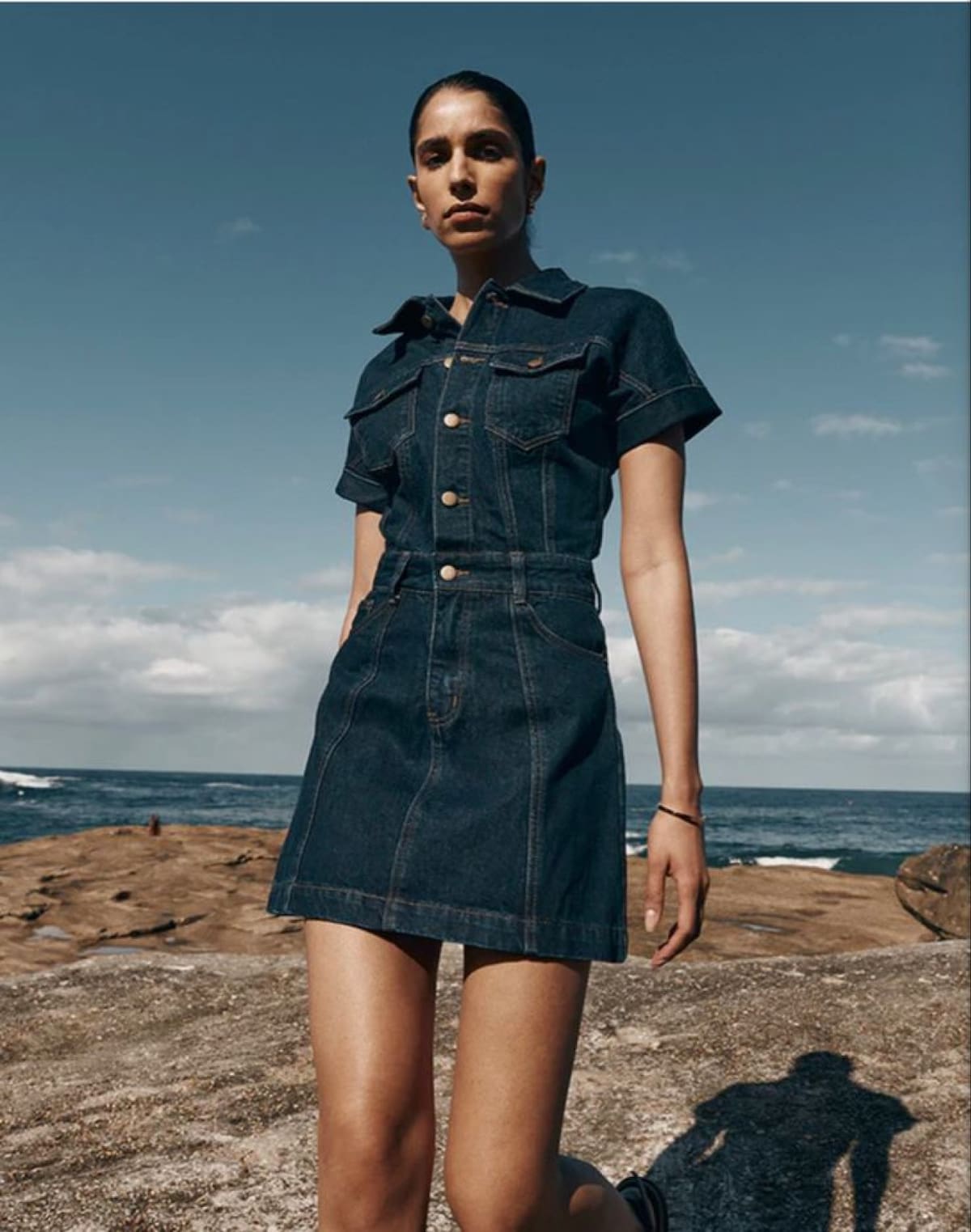 Look total denim. Foto Pinterest