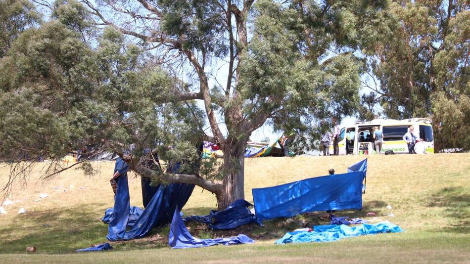 Tragedia en una ciudad australiana, foto Twitter