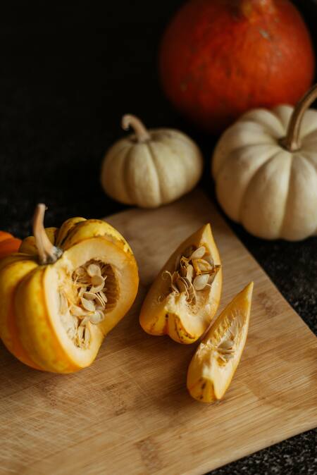 Semillas de calabaza. Foto: Unsplash.