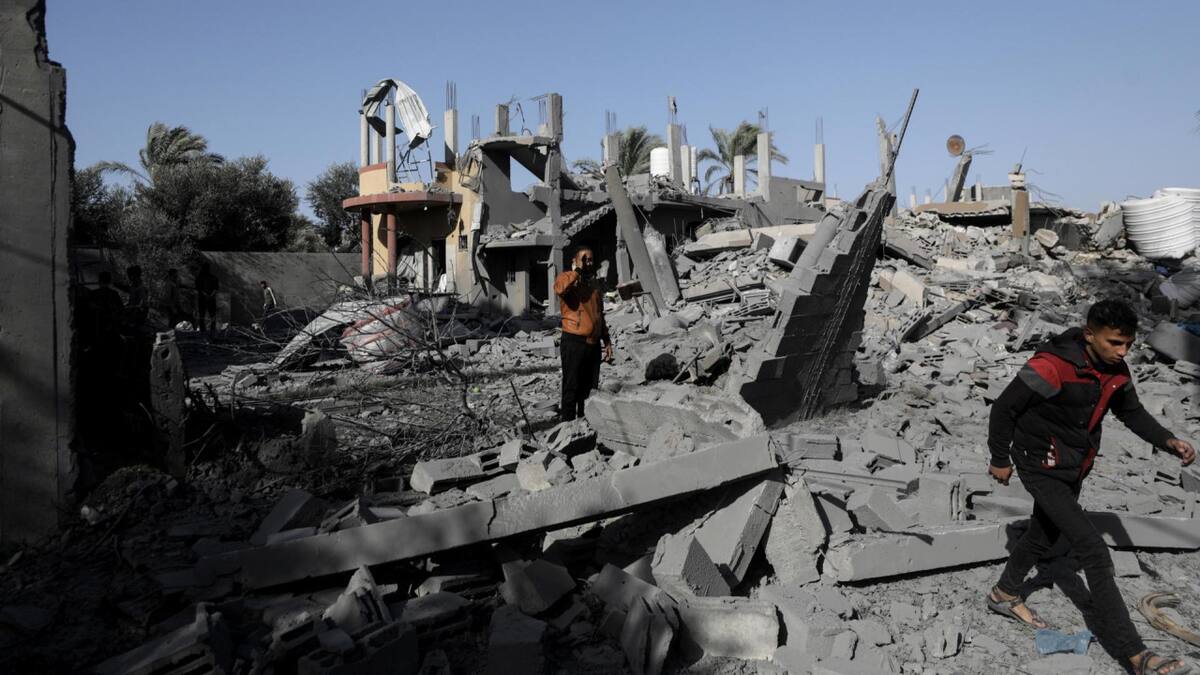 Guerra en Gaza entre Israel y Hamás. Foto: EFE.