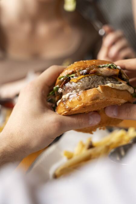 Hamburguesa. Foto: Freepik