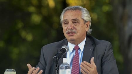 Alberto Fernández, presidente de Argentina, conferencia, NA