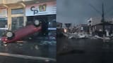Autos y viviendas destrozadas: los videos más impresionantes del paso de dos tornados en Misiones y el sur de Brasil