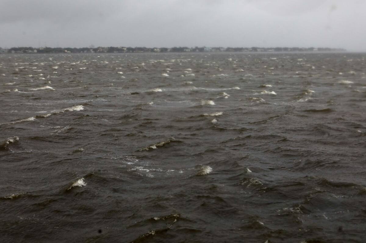 La llegada del huracán Milton a Tampa. Foto: Reuters.