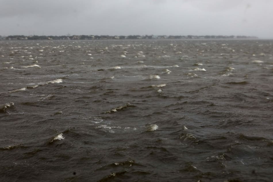 La llegada del huracán Milton a Tampa. Foto: Reuters.