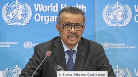 Director general de la OMS, Tedros Adhanom Ghebreyesus, NA