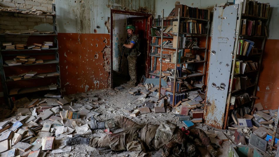 Guerra entre Rusia y Ucrania. Muertos en ataque. Foto: NA.