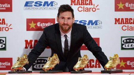 Messi - Botín de oro