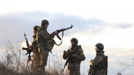 Conflicto entre Rusia y Ucrania, soldados de Ucrania, Reuters