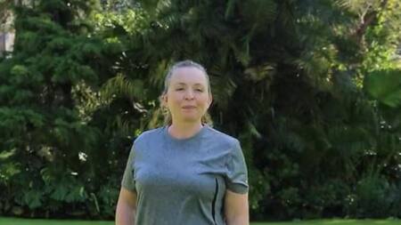 Kirsty Hayes, la embajadora británica en Argentina. Foto: captura de pantalla.