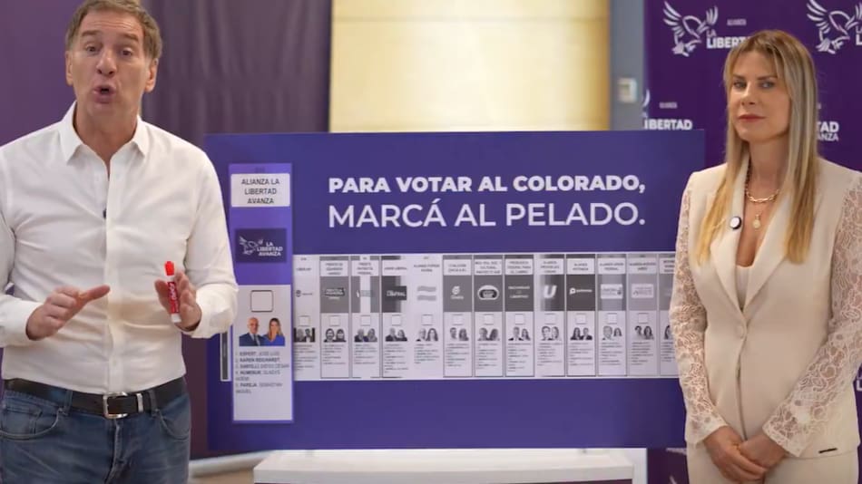 Ambos realizaron un spot de campaña previo a las elecciones tras la baja de Espert.
