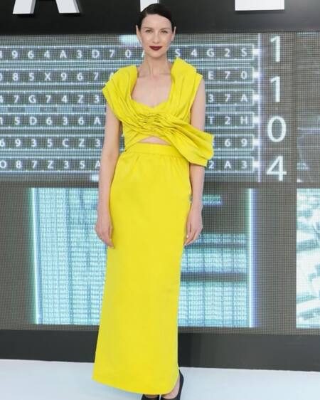 Caitriona Balfe, protagonista de Outlander. Foto Instagram @caitrionabalfe