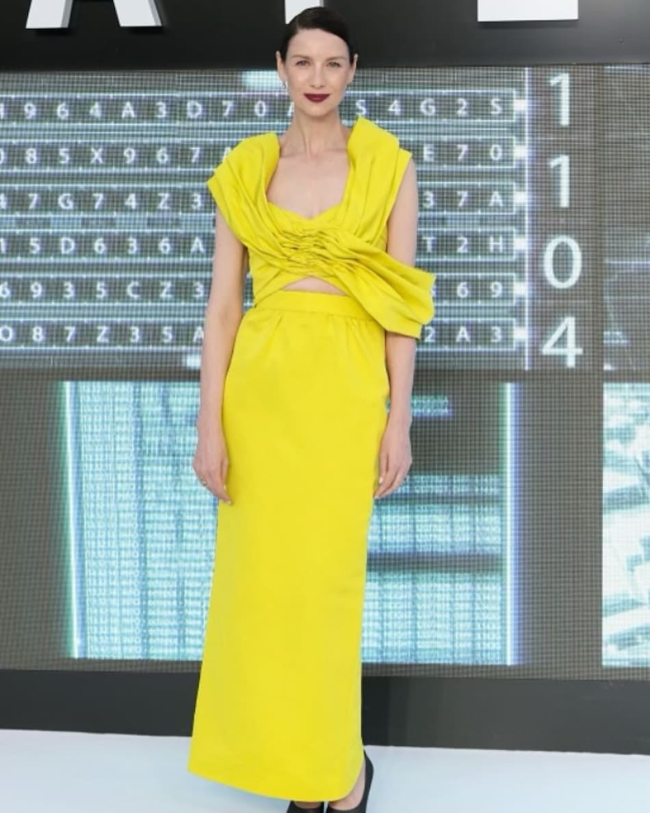 Caitriona Balfe, protagonista de Outlander. Foto Instagram @caitrionabalfe