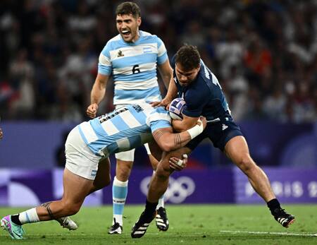 Argentina-Francia en los Juegos Olímpicos. Foto: Reuters.