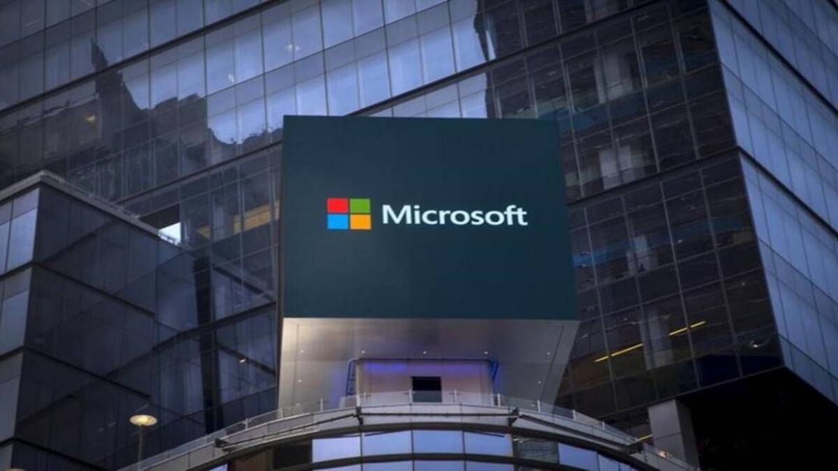 Microsoft, oficina. Foto: REUTERS