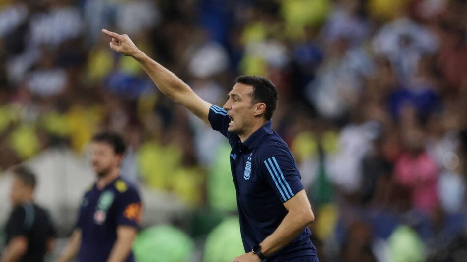 Lionel Scaloni. Foto: Reuters.