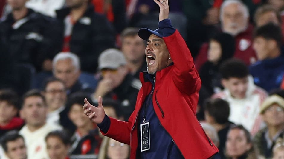 Álvaro Recoba, DT de Nacional. Foto: Reuters