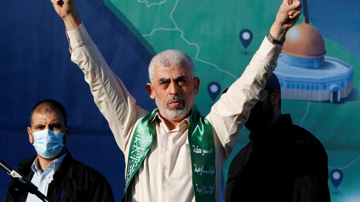 Yahya Sinwar, el nuevo jefe del buró político de Hamás. Foto: Reuters.
