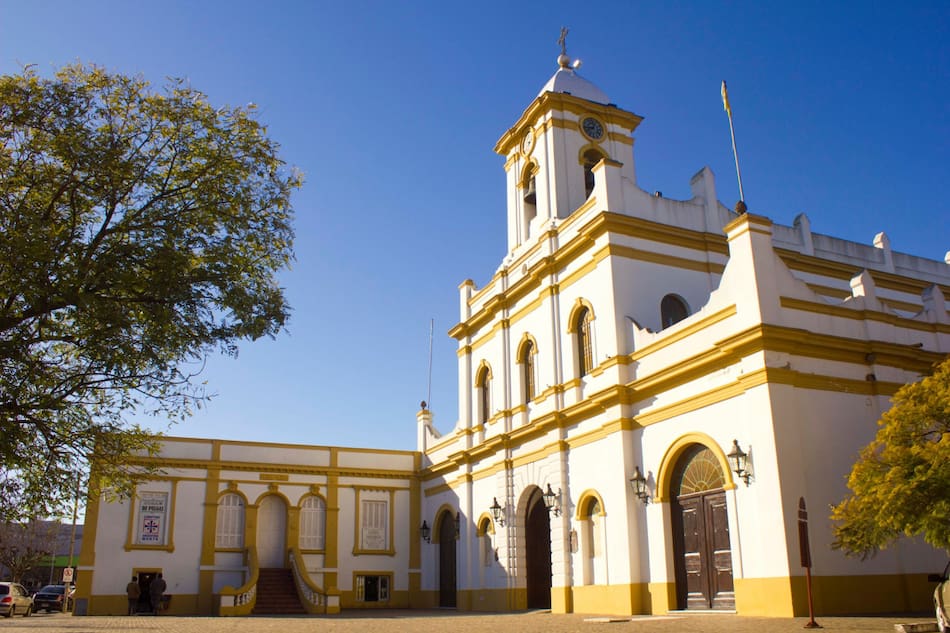 Iglesia San Miguel de Arcángel, San Miguel del Monte, Buenos Aires. Foto: Turismo Nación.