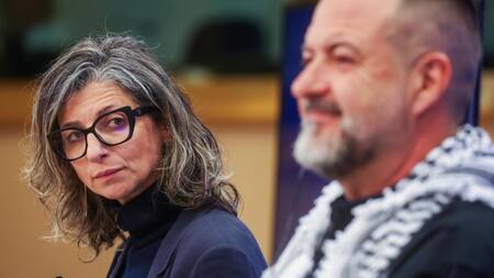 Francesca Albanese, relatora de la ONU para territorios palestinos. Foto: EFE.