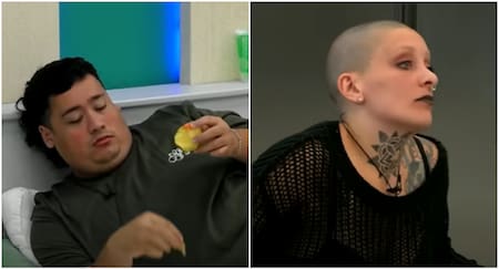 Manzana y Furia de Gran Hermano. Fotos: captura Telefe.