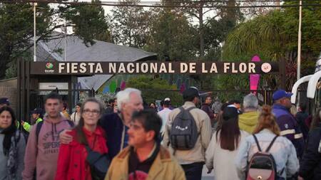 Fiesta Nacional de la Flor en Escobar. Foto: gentileza El Día de Escobar